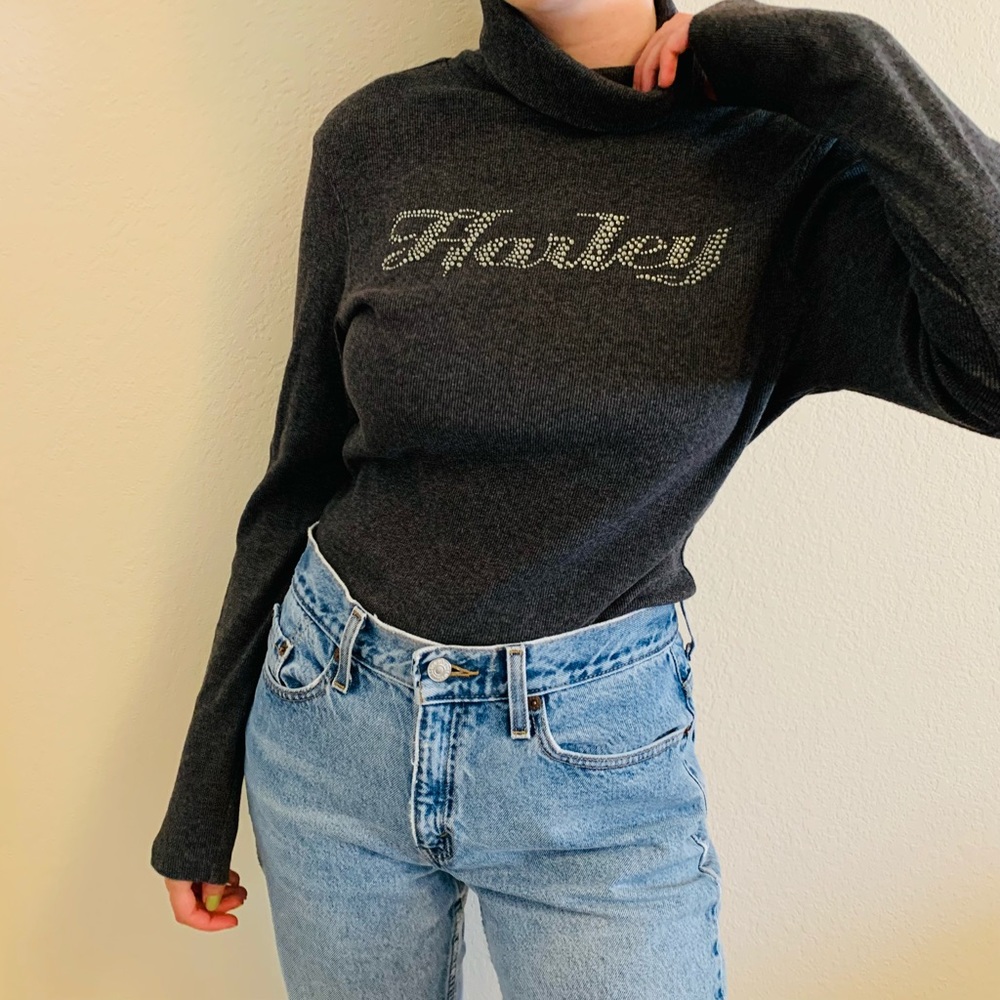 Harley Davidson turtleneck 🐢